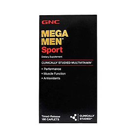 GNC Mega Men Sport Multivitamin for Men, 90 Count, for Performance, Muscle Function, and General Health