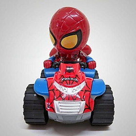 Xe sắt mô hình Spider Man siêu cute A004-1