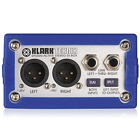 Mua KLARK TEKNIK DN200 Active Stereo DI Box-Hàng Chính Hãng