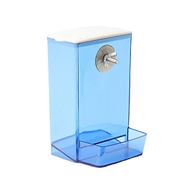Seed Feeding Automatic Container Box Parrot Feeder Pet Bird Cage Food Feeder