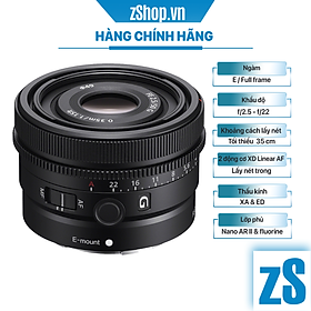 Mua Ống Kính Sony FE 50mm f/2.5 G (Hàng Chính Hãng)