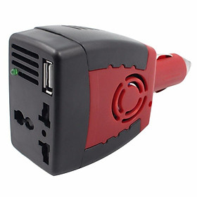 Mua Bộ Chuyển Đổi Nguồn Điện DC 12V Sang AC 220V 150W Cho Xe Ô Tô Cao Cấp