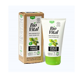 Gel Rửa Mặt Hữu Cơ Nhập Khẩu Dịu Nhẹ Deba Bio Vital Sạch Nhờn, Ngừa Mụn, Se Khít Lỗ Chân Lông