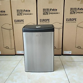 Thùng Rác Fitis Nhấn Vuông Nhỏ- 15L