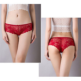 Quần Lót Nữ ️FREESHIP️ Quần Lót Ren xuất Nhật mền mại thoáng khí - Quần Lót Nữ ren trong suốt viền bèo sexy mã 903