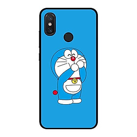 Ốp lưng dành cho điện thoại Xiaomi Redmi Note 6 Pro  Doremon Vui