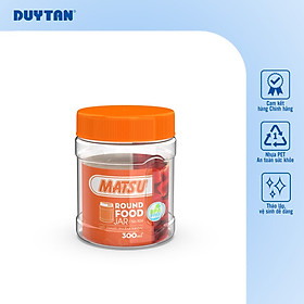 Mua Hộp Thực Phẩm Matsu Tròn 300ml - 500ml - 700ml - 900ml - 1400ml - 1800ml - 2300ml Nhựa Duy Tân Dùng Để Đựng Thực Phẩm Khô  An Toàn Cho Sức Khỏe Người Tiêu Dùng