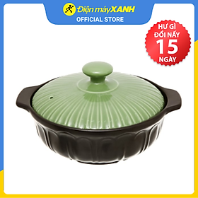 Mua Nồi đất hoa sen nắp sứ 20 cm Dong Hwa 403 - Hàng chính hãng