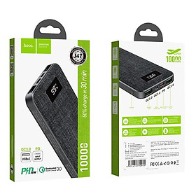 Mua Pin sạc dự phòng Hoco J47 cổng PD + QC3.0 dung lượng 10.000mAh Dành cho iPhone IP 7 8 Plus X Xs 11 12 Pro Max Samsung  Hàng Chính Hãng