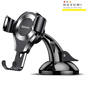 Hình ảnh [Hàng Chính Hãng] Bộ đế giữ điện thoại dùng trong xe hơi Baseus Osculum Type Gravity Car Mount (Hút chân không, Gắn Táp lô xe) LV374