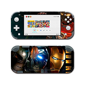 Mua Skin decal dán Nintendo Switch Lite mẫu Iron Man (dễ dán  đã cắt sẵn)