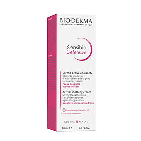 Kem dưỡng ẩm và làm dịu da, dành cho da nhạy cảm Bioderma Sensibio Defensive 40ml