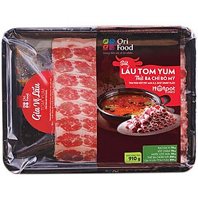 Lẩu Tomyum Ba Chỉ Bò Mỹ Orifood (910G)