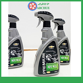 Bình Xịt Nội Thất nhựa, da Xe Ô Tô Cao Cấp Vinyl And Plastic Polish 500ml