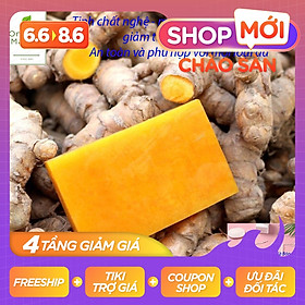 Xà Bông Sinh Dược Nghệ - Mật Ong - Phấn Hoa Dưỡng Da, Giảm Thâm