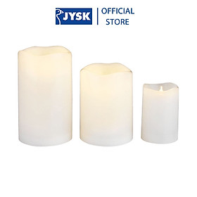 Mua Nến điện | JYSK Soren | nhựa | trắng | nhiều kích thước
