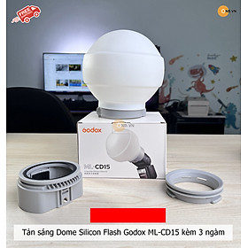 Mua Godox CD15 - Tản Dome tròn Silicon Flash Godox kèm ngàm