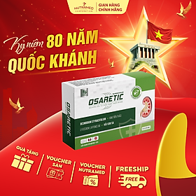 Viên uống Osaretic hỗ trợ hiệu quả sỏi thận và sỏi mật (30 viên) - Nutramed