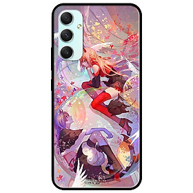 Ốp lưng cho Samsung A15 - A25 - A35 - A55 - Anime Hai Cô Gái Đỏ Đen - Hàng Chính Hãng
