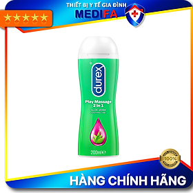 Gel Massage Durex 2 in 1 Hương Thơm Lô Hội - Bôi Trơn Quan Hệ - Che Tên Sản Phẩm