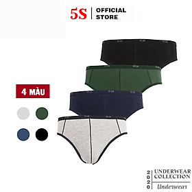 Set 4 Quần Lót Nam 5S (5BX020-01) Chất Liệu Cotton Cao Cấp, Mềm Mịn Thoáng Mát