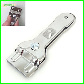 Lưỡi Thép Dạng Trượt Dùng Để Lau Chùi, Vệ Sinh Bếp Từ, Điện Từ, Bếp Gas Chuyện Dụng - Hàng Nhập Khẩu