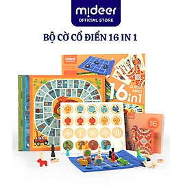 Đồ Chơi Trí tuệ Cho bé Game Mideer Classic Games 16 In 1