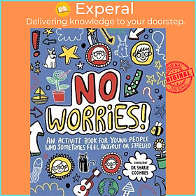 Sách - No Worries! Mindful Kids : An activity book for children who someti by Dr. Sharie Coombes (UK edition, paperback)
