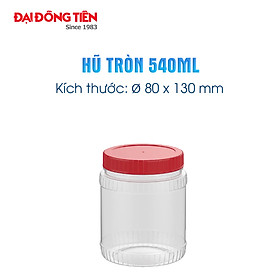 Combo 10 Hũ Nhựa Tròn L1712 - 540ml