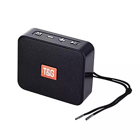 Loa Bluetooth 5.0 di động mini TG166 Loa siêu trầm cột không dây chống nước ngoài trời Hỗ trợ thẻ USB TF Micro Rảnh tay Màu sắc: đen