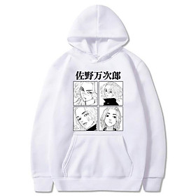 HOT ÁO Hoodie in hình Tokyo Revengers Mikey màu trắng độc đẹp giá tốt chất