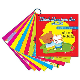 Bộ Sách Bách Khoa Toàn Thư Cho Bé - Rèn Luyện Khả Năng Ngôn Ngữ (Bộ 10 Cuốn) (Tái Bản 2023)