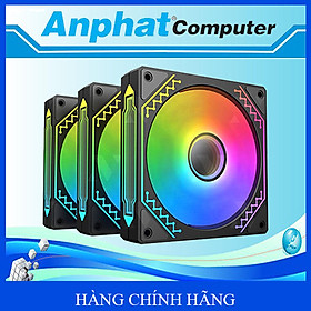 Mua Bộ 3 Fan CASE Xigmatek STARZ PRO M20A ARGB + Hub + Remote Controler - Hàng Chính Hãng