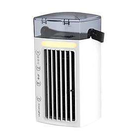 Air Conditioner Fan Mini Cooling  Portable for Dorm W/ Colorful Light