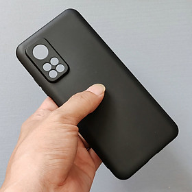 Ốp lưng dẻo cho Xiaomi 10T, 10T Pro 5G - đen cao cấp, chống bám vân tay