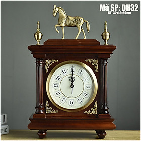 Đồng hồ để bàn tân cổ điển - Đồng hồ để bàn trang trí nội thất sang trọng - Mã DH32