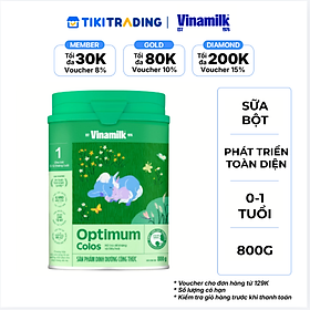 Sữa Non Vinamilk Optimum Colos 1 800g (sữa bột cho trẻ từ 0 - 1 tuổi)