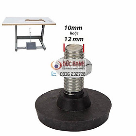Mua ỐC ĐẾ CAO SU 10 LY - 12 LY CHÂN BÀN MÁY MAY (KHÂU) CÔNG NGHIỆP