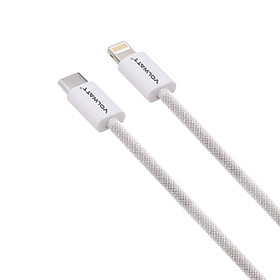 Mua Cáp sạc siêu nhanh & truyền dữ liệu tốc độ cao Volwatt Dành Cho Iphone GE-025-CL Type C to L - Hàng Chính Hãng
