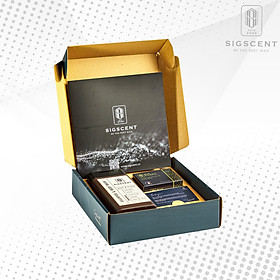 [SIGSCENT GIFTSET]Xà bông hương nước hoa Pháp Woody Urban & Sữa tắm dầu gội cho nam Rebellious 2in1 thương hiệu SIGSCENT