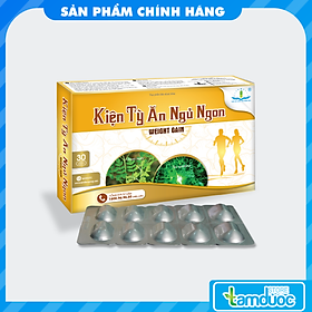 KIỆN TỲ ĂN NGỦ NGON WEIGHT GAIN (Hộp 30 viên) Bổ Tỳ Dưỡng Vị, Hỗ Trợ Ăn Ngon, Ngủ Ngon, Tăng Cường Tiêu Hóa, Tăng Sức Đề Kháng, Tăng Cân Tự Nhiên