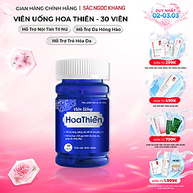 Viên Uống Hoa Thiên Hộp 30 Viên Giúp Đẹp Da Cân Bằng Nội Tiết Tố Cải Thiện Sinh Lý Nữ