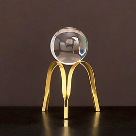 Mua Quả cầu pha lê phong thủy may mắn decor để bàn làm việc đẹp - Quả cầu thủy tinh trang trí phòng khách và quà tặng sinh nhật