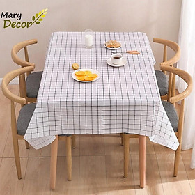 Mua Khăn tấm trải du lịch chụp ảnh picnic  trải bàn ăn kẻ caro bằng nhựa PVC chống thấm nước gấp gọn tiện dụng