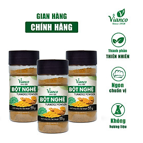 Combo 3 hũ Bột Nghệ Việt Ấn 55gr hũ