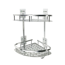 Kệ góc nhôm 2 tầng
