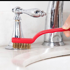 Mua set 3 bàn chải sắt nhỏ làm sạch  đánh bóng kim loại rỉ sét - 577