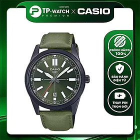 Đồng Hồ Nam Dây Da Casio Standard MTP-VD02BL-3EUDF Chính Hãng - MTP-VD02BL-3E