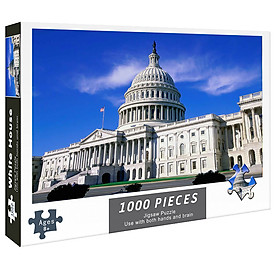 Bộ Tranh Ghép Xếp Hình 1000 Pcs Jigsaw Puzzle Tranh Ghép (75*50cm) Thú Vị Cao Cấp Nhiều Loại