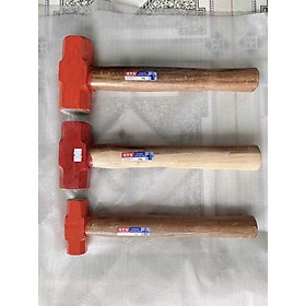 Mua Búa thép đầu lục giác cán gỗ Sơn Tùng việt nam 1kg 2kg 3kg (lẻ 1 cây)